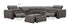 Zen Reclining Sectional & Storage Ottoman