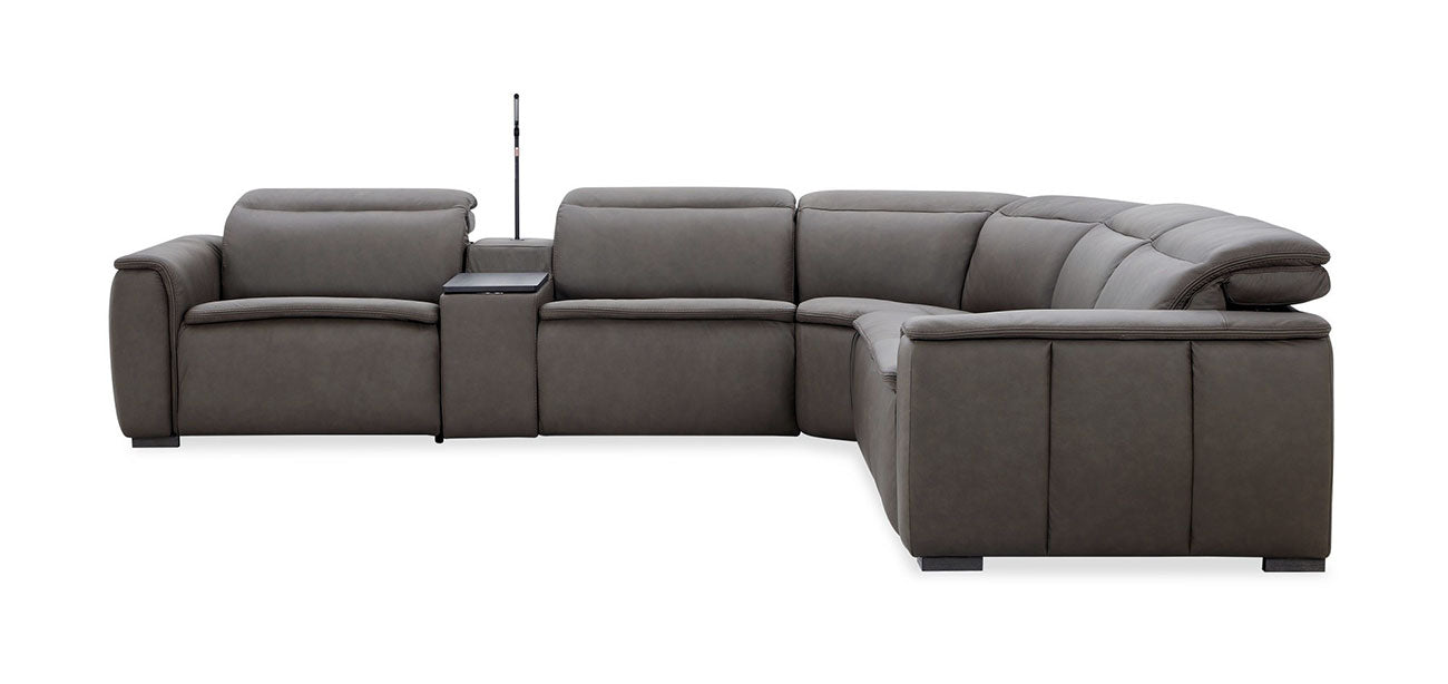 Zen Reclining Sectional & Storage Ottoman