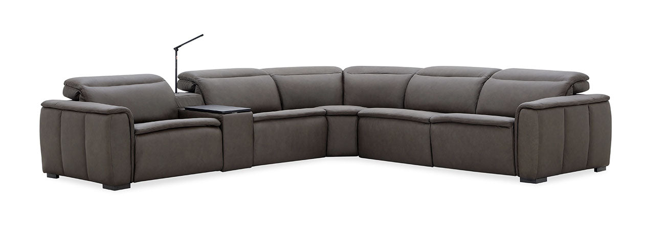 Zen Reclining Sectional & Storage Ottoman