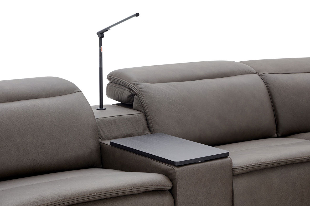Zen Reclining Sectional & Storage Ottoman