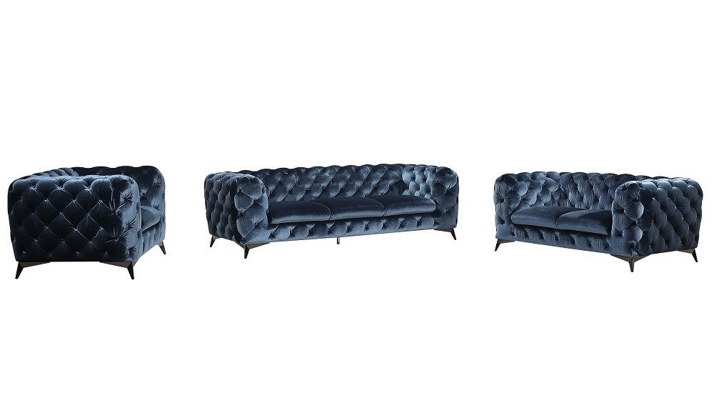 Glitz Blue Chair Only
