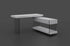 Cloud Modern Desk in High Gloss