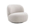 J and M Furniture Chair Cove Swivel Chair in Light Grey | J&M Furniture