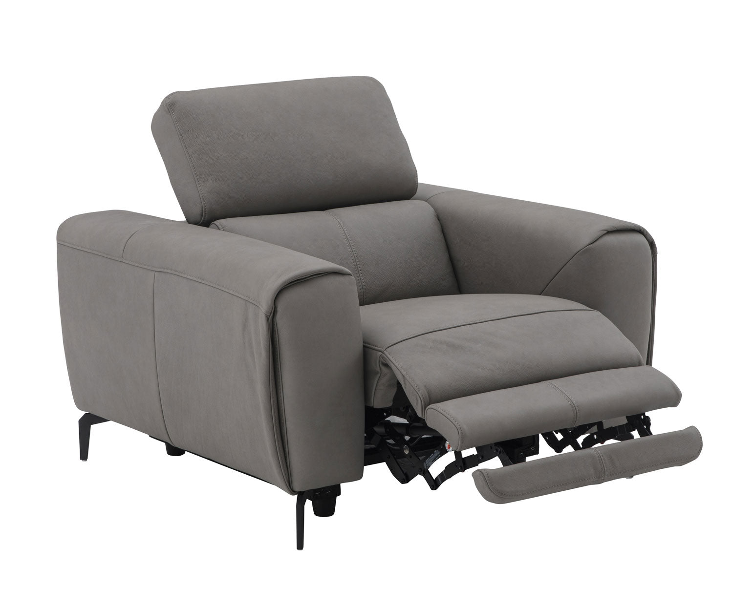 J and M Furniture Chair Lorenzo Power Chair in Truffle | J&M Furniture