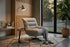 J and M Furniture Chair Nest Swivel Chair in Light Grey | J&M Furniture