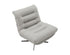 J and M Furniture Chair Nest Swivel Chair in Light Grey | J&M Furniture