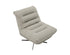 J and M Furniture Chair Nest Swivel Chair in Milk Tea | J&M Furniture