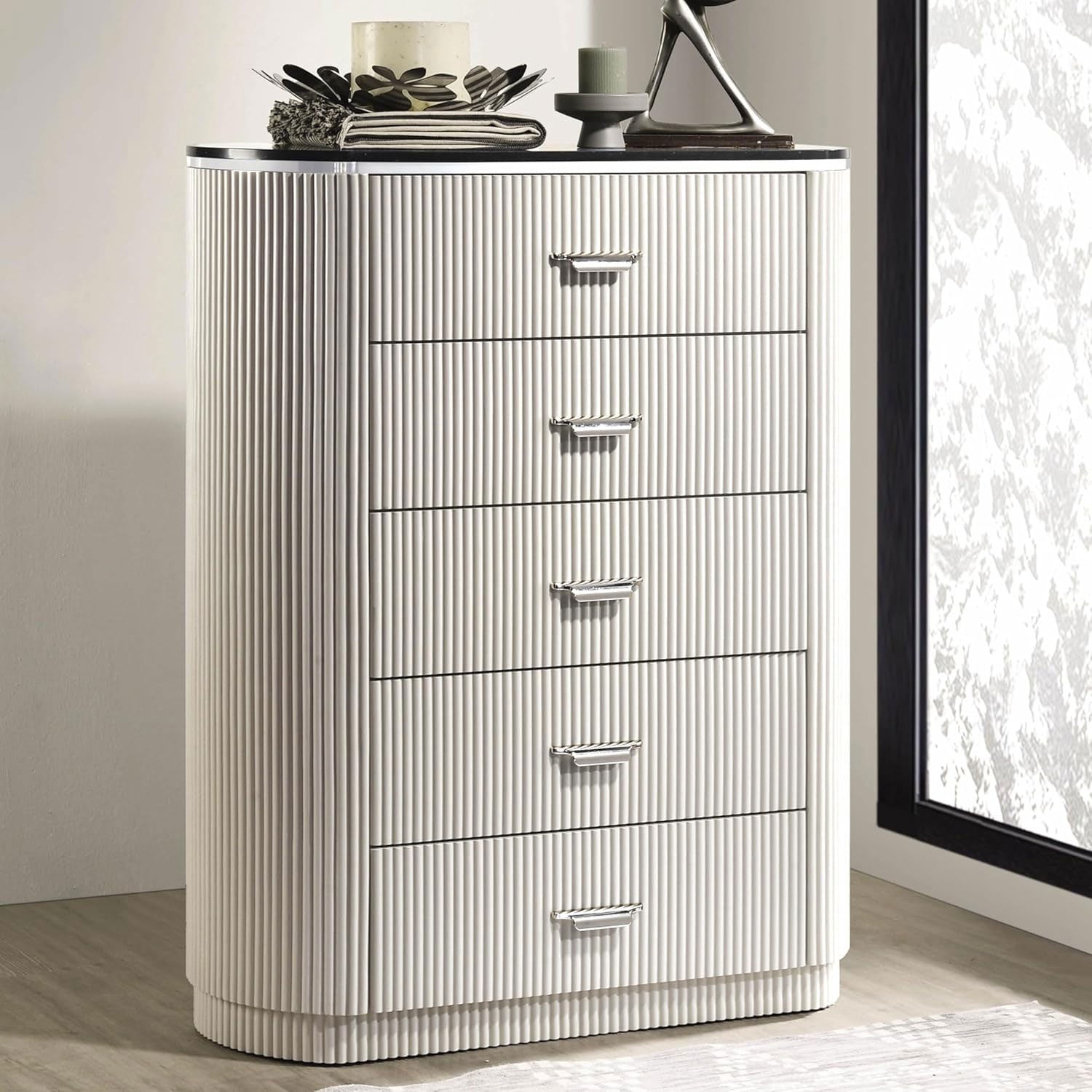 J and M Furniture Chest Onyx Chest