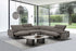 J and M Furniture Couches & Sofa Dolce Vita Leather Power Reclining Sectional in Brownie