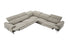 J and M Furniture Couches & Sofa Dolce Vita Modern Leather Power Reclining Sectional in Milk Tea