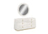 J and M Furniture Dresser Luna Oro Dresser
