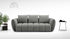 J and M Furniture Loveseat Lennox Fabric Loveseat in Dark Grey | J&M Furniture