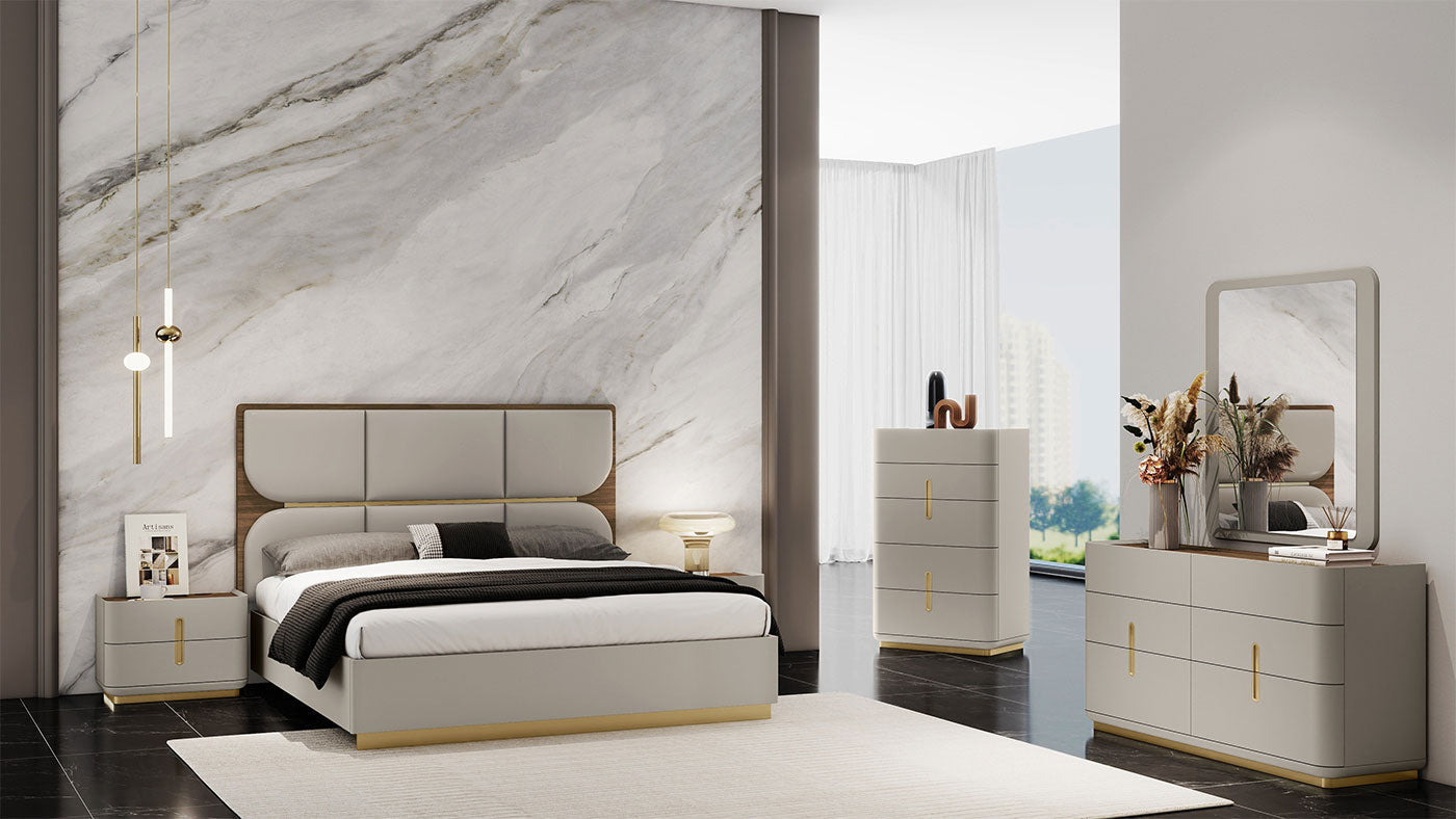 J and M Furniture Nightstands Aurelia Nightstand