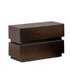 J and M Furniture Nightstands Knotch Nightstand