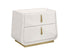 J and M Furniture Nightstands Luna Oro Nightstand