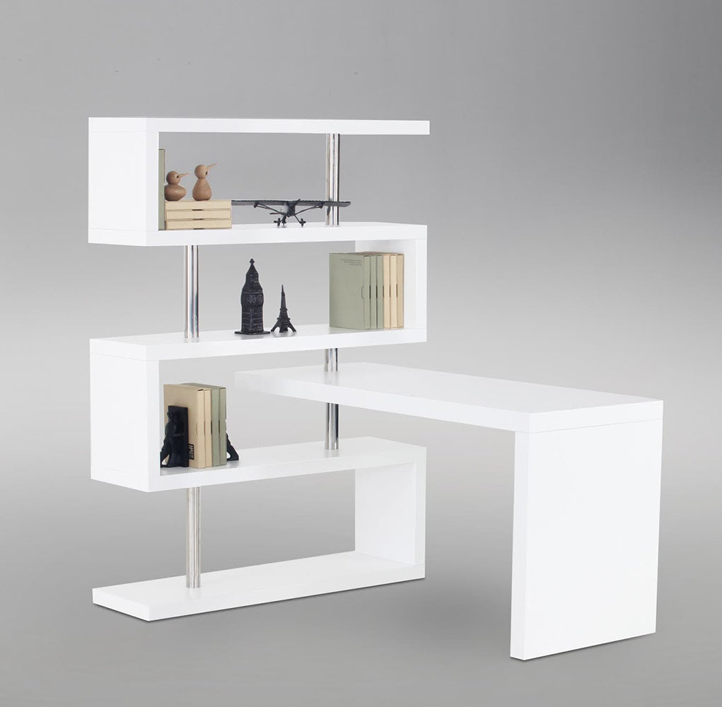 KD002 Modern Office Desk in Matte White