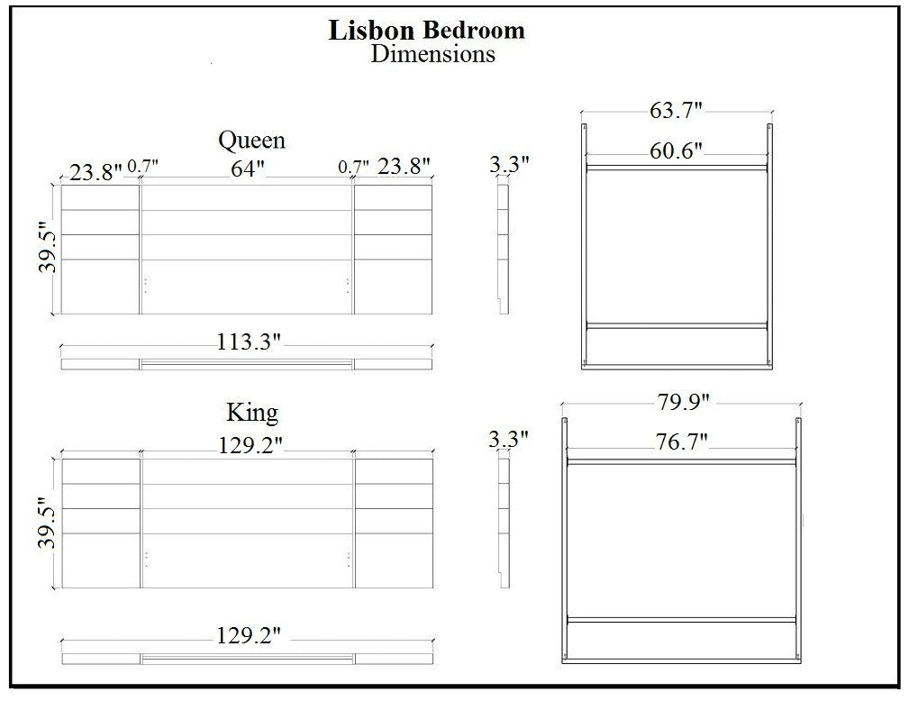 Lisbon Premium Bedroom