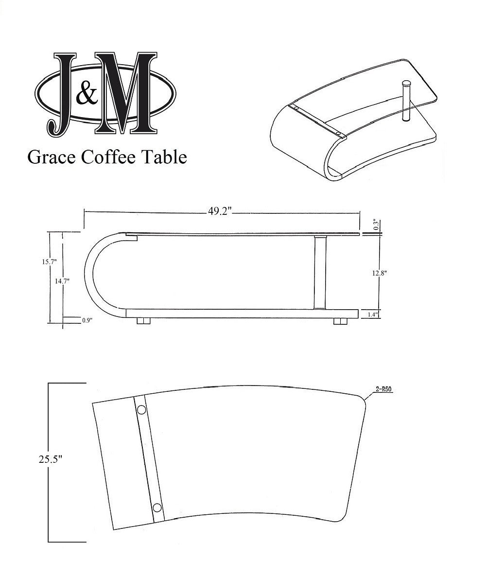 Grace Modern Coffee Table