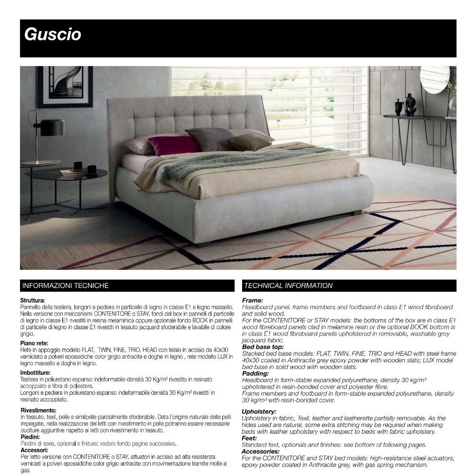 Guscio Premium Storage Bed
