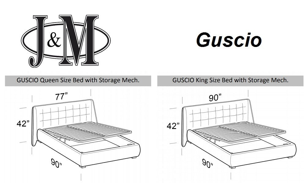 Guscio Premium Storage Bed