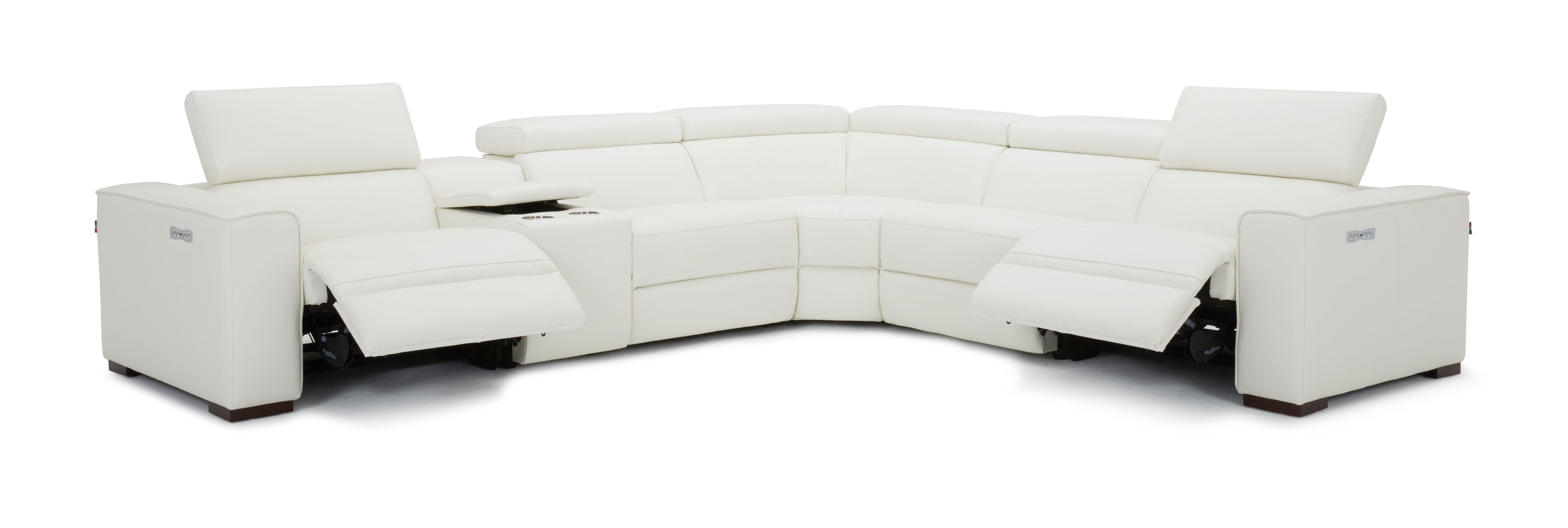 Picasso 6pc Motion Sectional In White