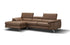 A973b Premium Leather Sectional in Freesia