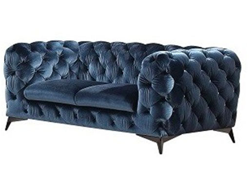 Glitz Purple Fabric Sofa Collection