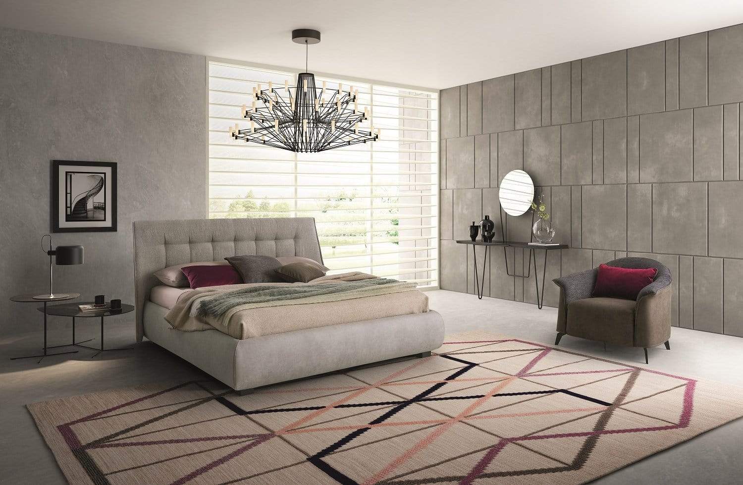 J and M Furniture Bed Guscio Premium Storage Bed