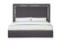 J and M Furniture Bed Monet Bed in Charcoal
