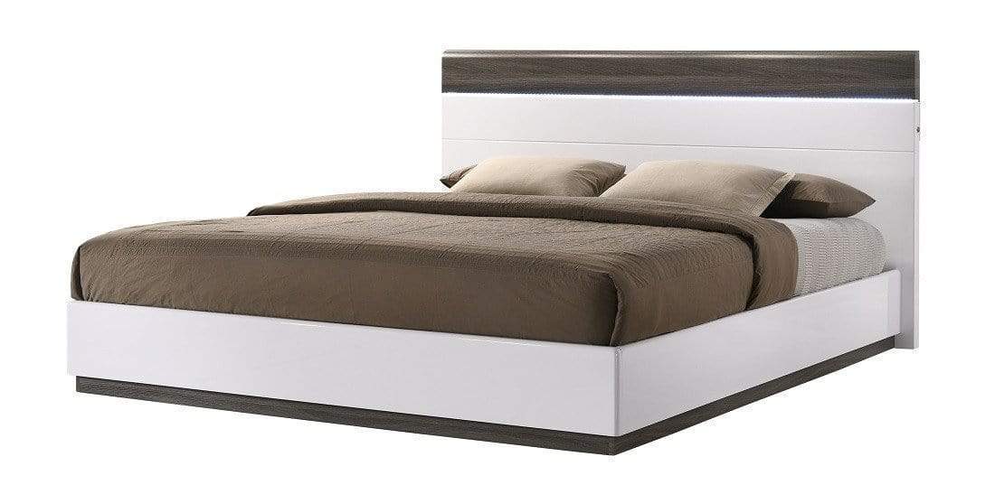 J and M Furniture Bed Sanremo-B Platform Bed