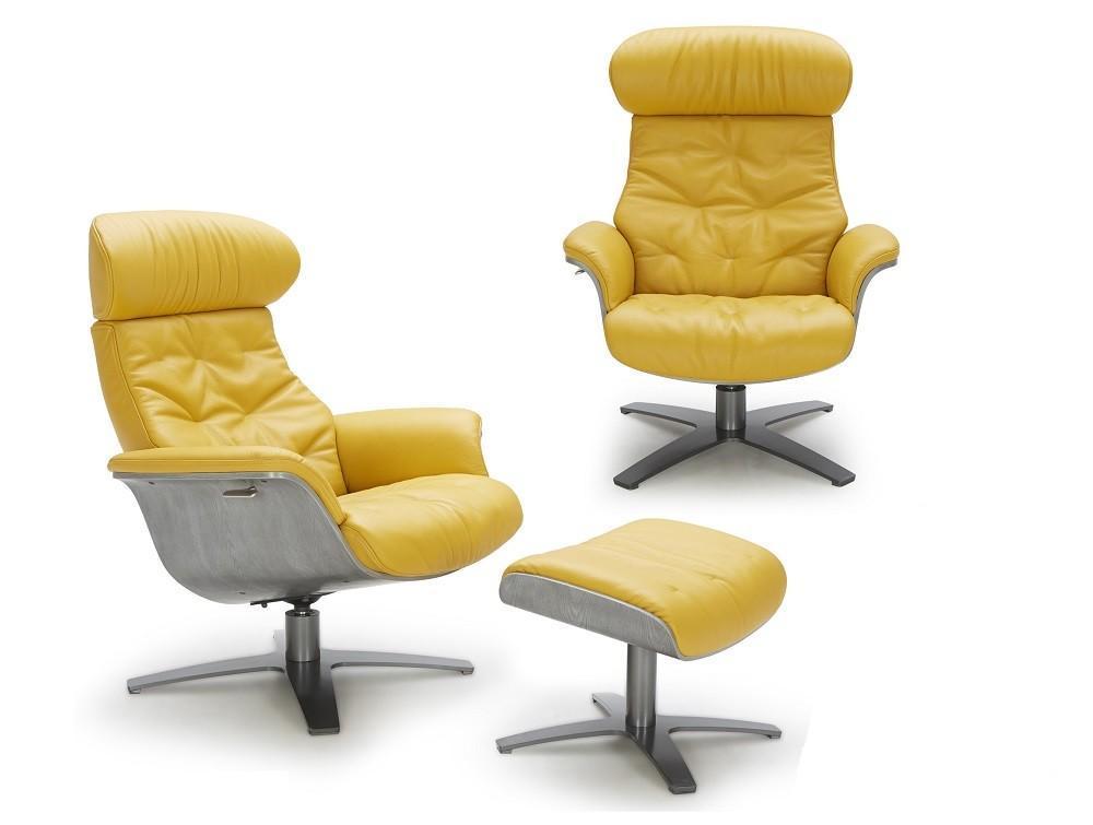 J and M Furniture Chair Karma Lounge Chair - Mustard