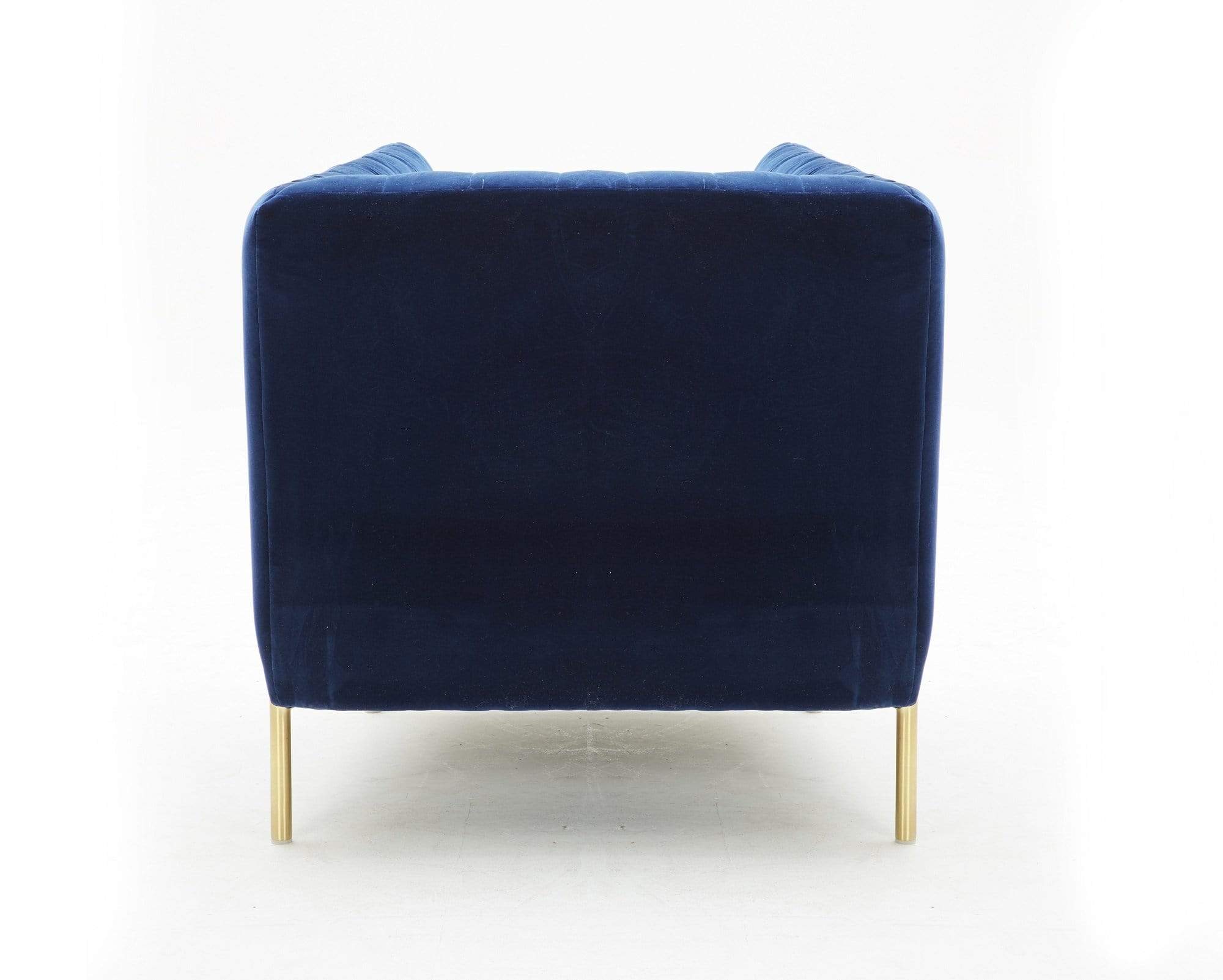 J and M Furniture Couches & Sofa Deco Blue Fabric Sofa Set