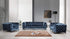 J and M Furniture Couches & Sofa Glitz Blue Sofa Collection