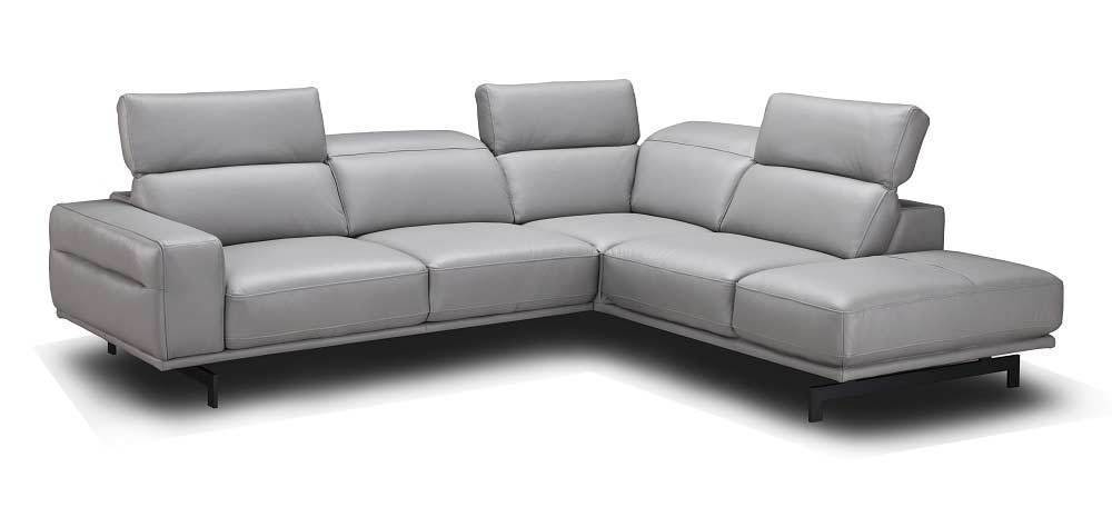 J and M Furniture Couches & Sofa Gray / Right (RHF) Davenport Modern Sectional