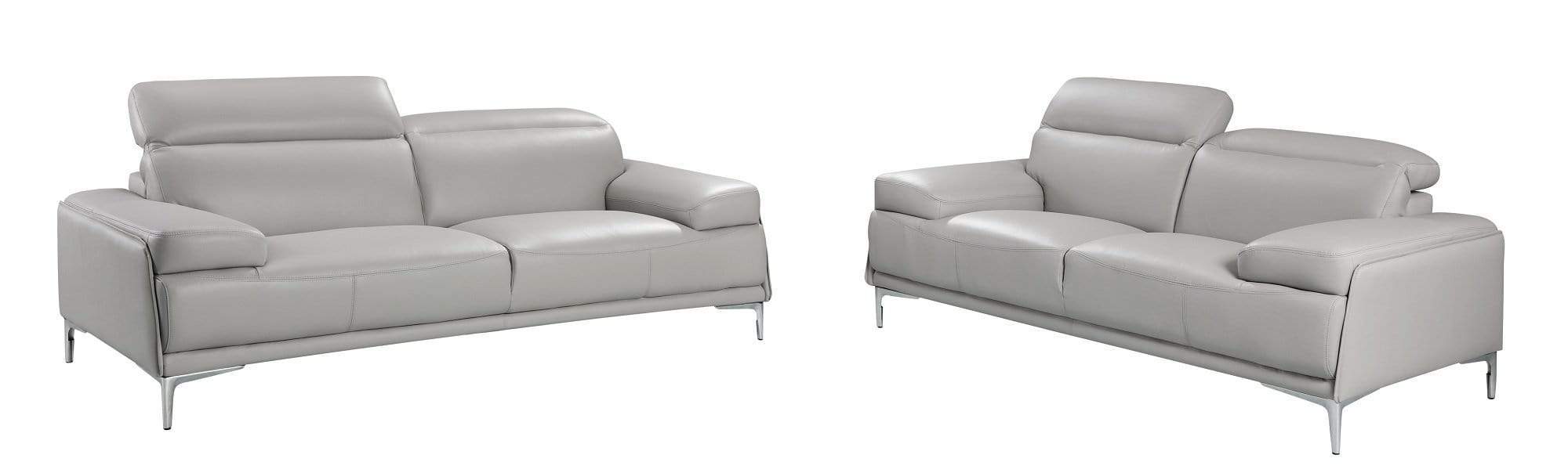 J and M Furniture Couches & Sofa Light Gray / Add Loveseat Nicolo Sofa Set In Various Colors