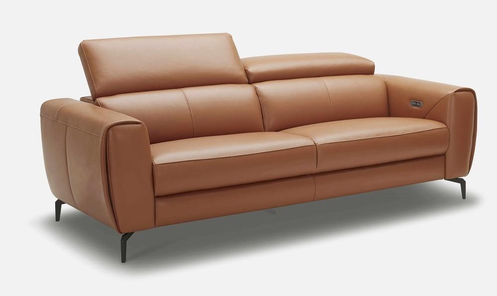 J and M Furniture Couches & Sofa Lorenzo Motion Sofa Collection in Caramel