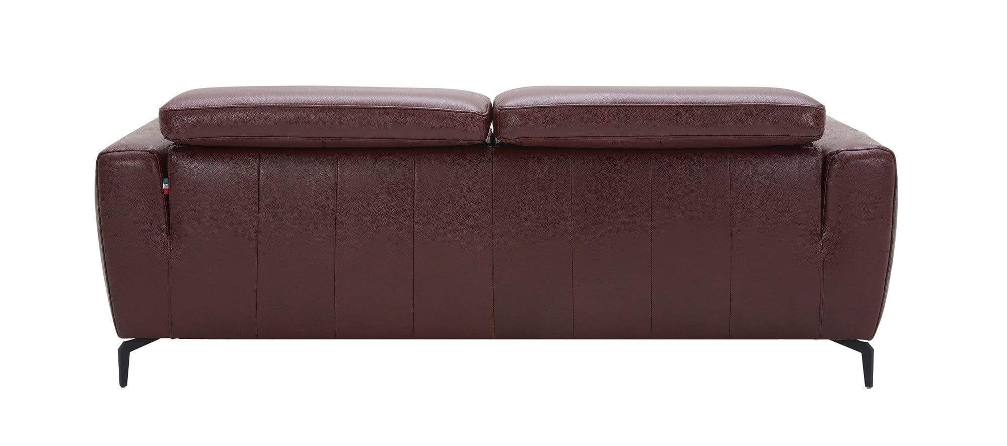 J and M Furniture Couches & Sofa Lorenzo Motion Sofa Set in Merlot