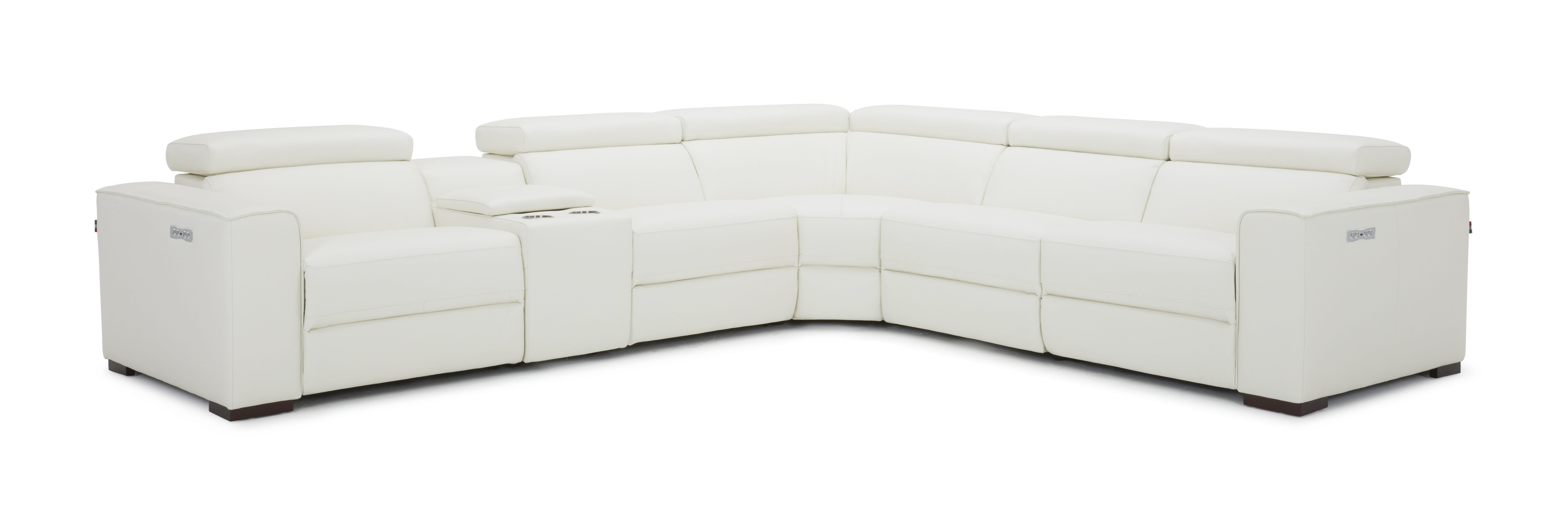 J and M Furniture Couches & Sofa Picasso 6pc Motion Sectional In Various Colors