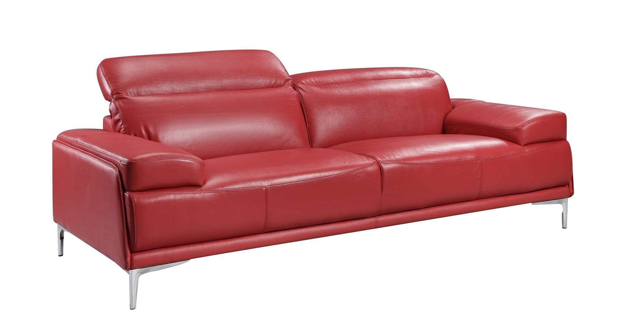 J and M Furniture Couches & Sofa Red / No Thanks Nicolo Sofa Set In Various Colors
