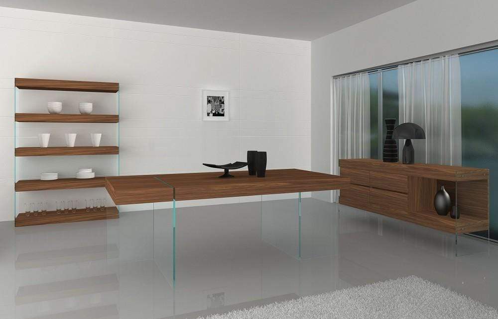 J and M Furniture Dining Room Elm Modern Dining Collection