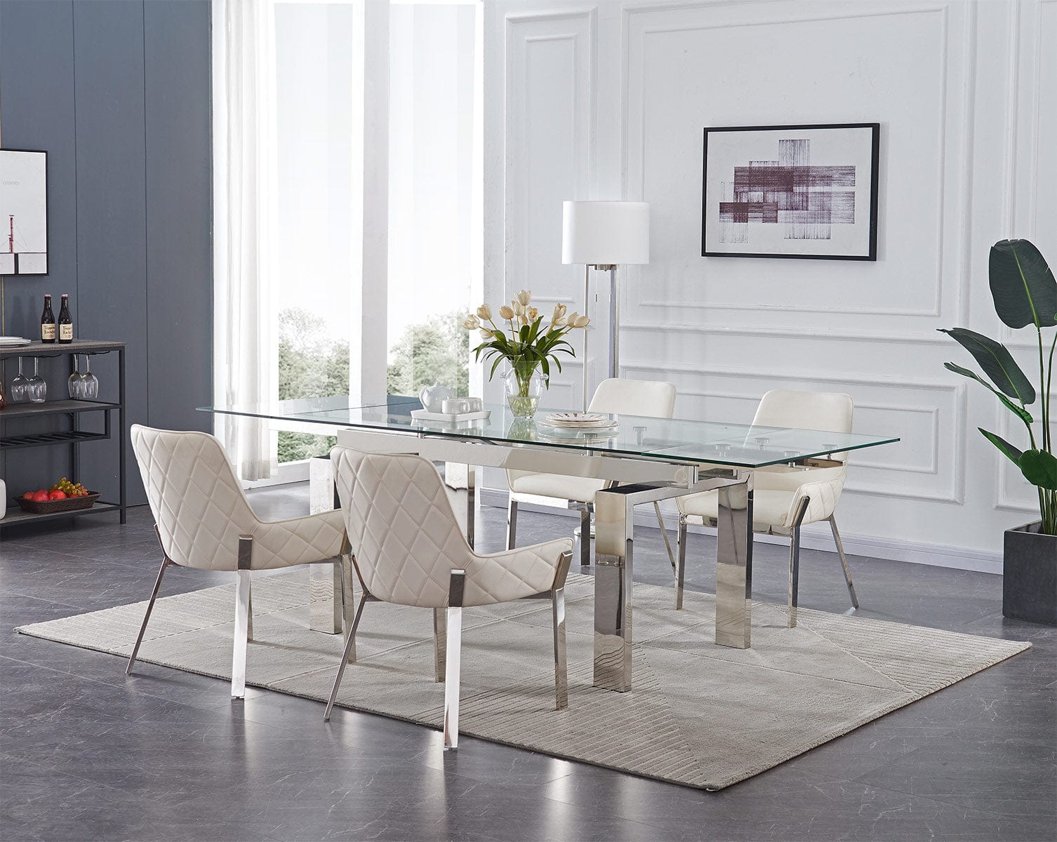 J and M Furniture Dining Sets Moda Extension Dining Table | J&M Furniture