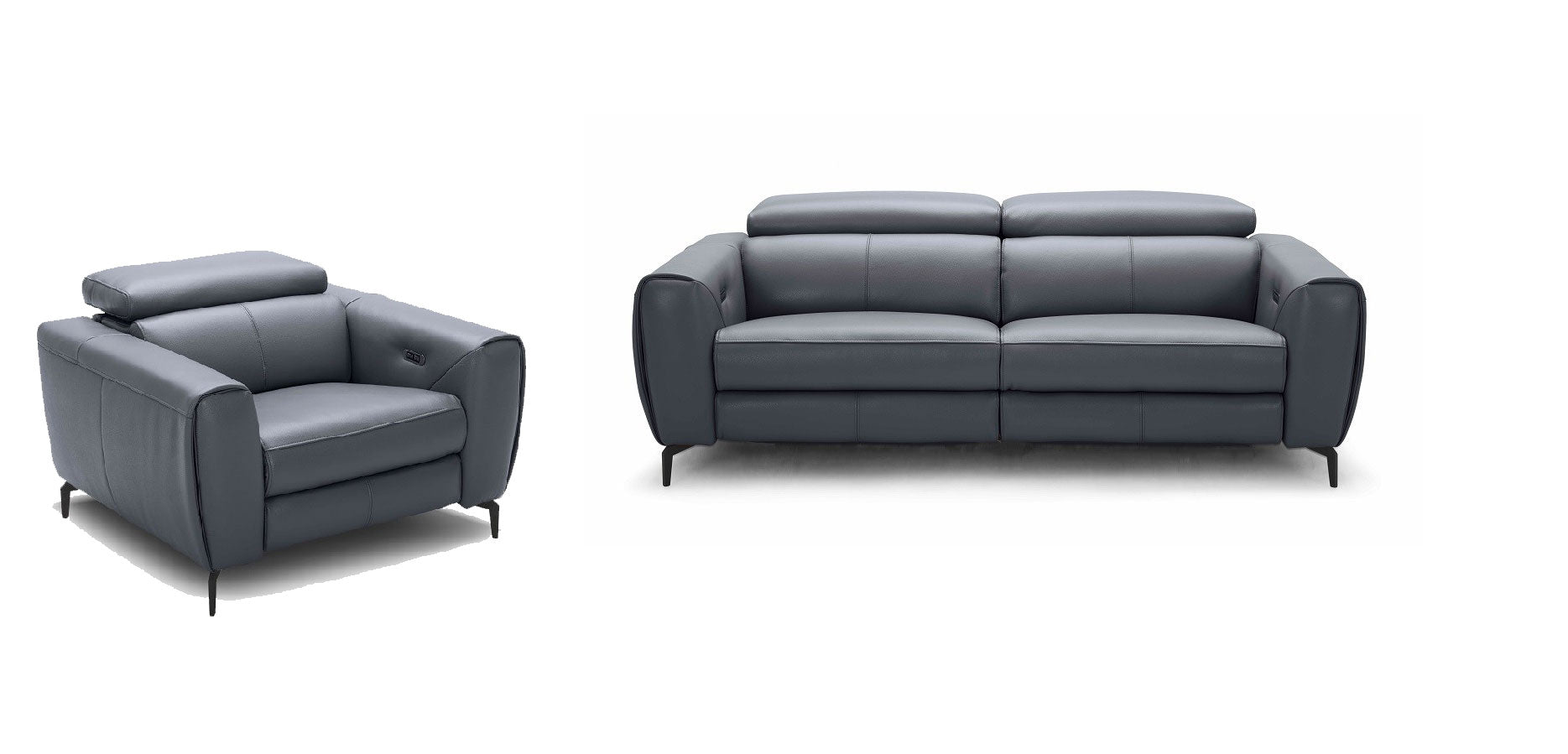 Lorenzo Motion Sofa Collection in Blue-Grey