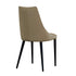 Milano Leather Dining Chair in Tan