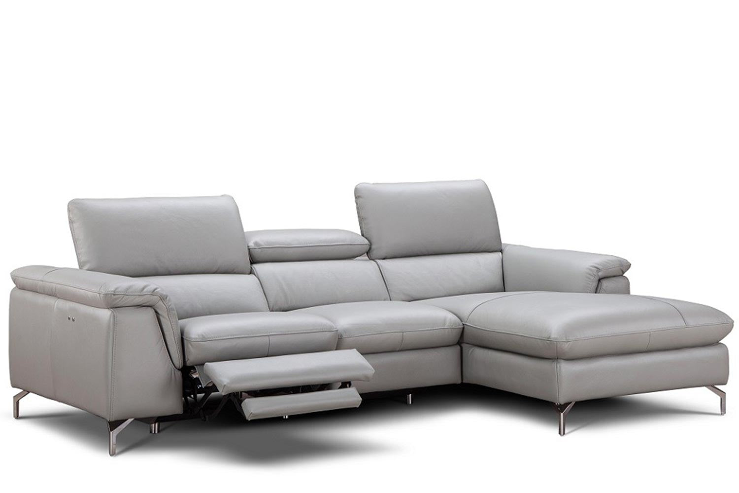 Serena Leather Sectional